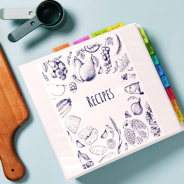 Recipe Journal Inspo + FREE Fruits & Veggies Printable