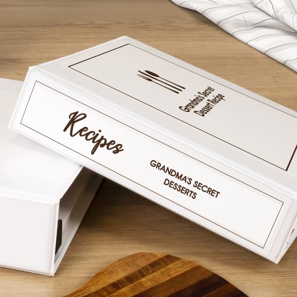 Mini Recipe Binder Kit