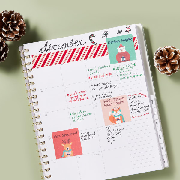 Cute Christmas Planner Stickers-Holiday Planner Stickers - So Fontsy