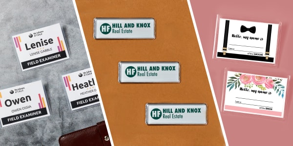 How to Make a Name Tag for Free Online or Use Word - Avery