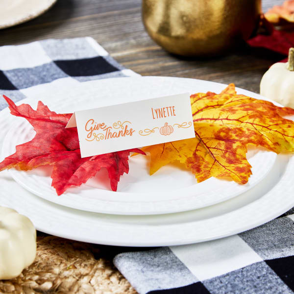 39 DIY Thanksgiving Place Cards to Craft 2022