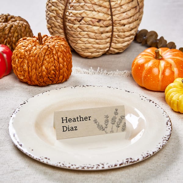 Free Printable Thanksgiving Placecards ⋆ Real Housemoms