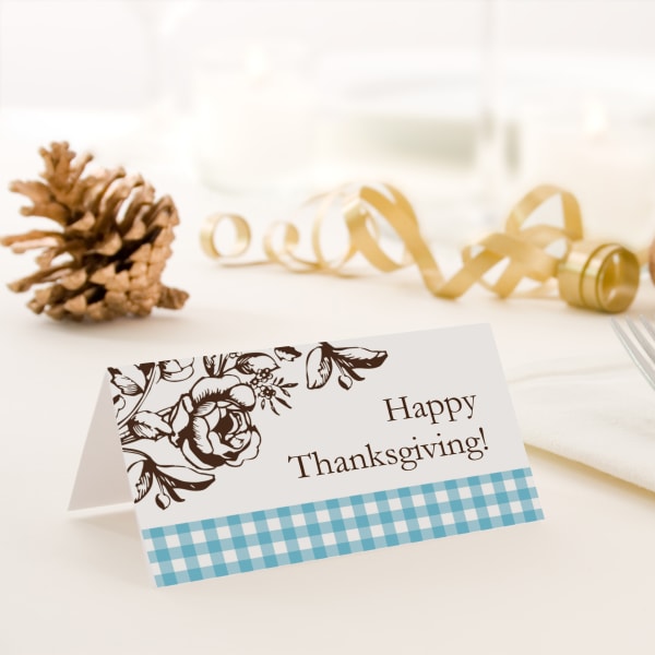 53 Free Printable Thanksgiving Place Cards Fit for a Feast - Avery