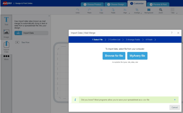 Then import / edit / save your data from a spread sheet.