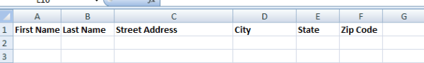 Make sure your data is arranged in columns on your spreadsheet