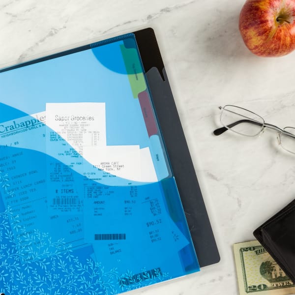 Expense report receipts
