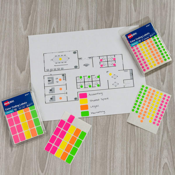 Color coding map