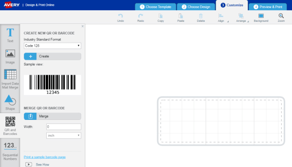 Avery Label Template 8195 For Mac