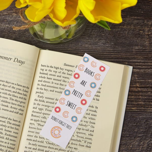 Donuts are pretty sweet ticket bookmark
