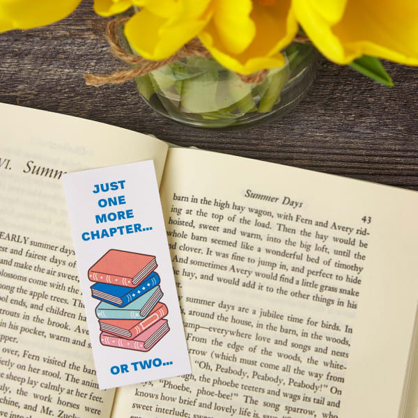 Just one more chapter bookmark