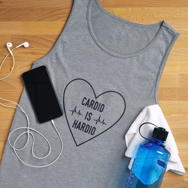 Custom tank top for gym workout