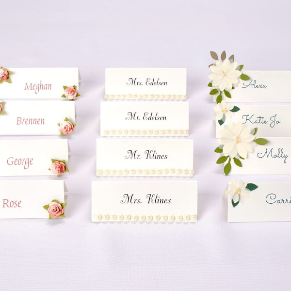 elegant place card holders