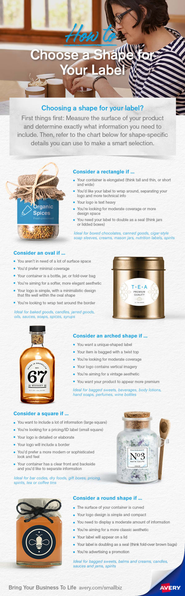 How to Choose a Shape for Your Label