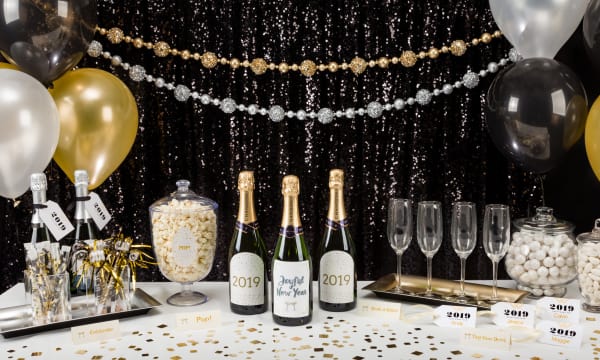 New Years Eve Party Tablescape