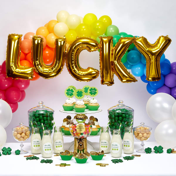 Lucky St Patrick's Day Table Scape