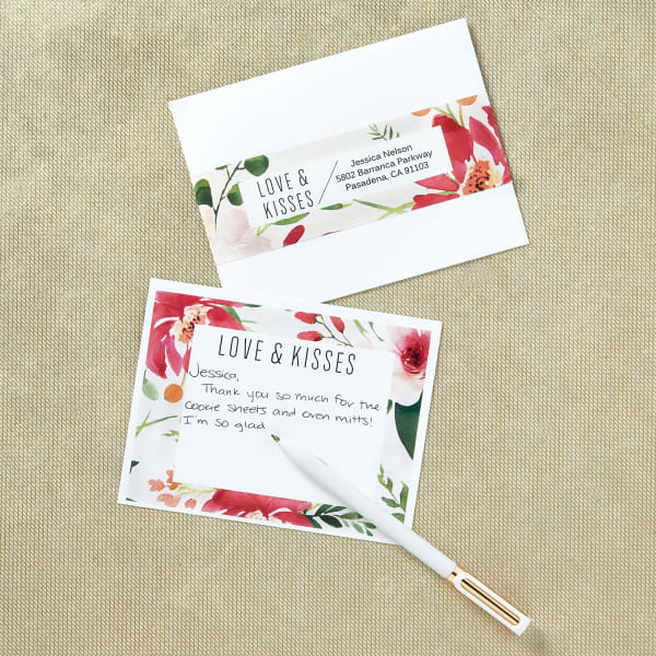 Bridal Shower Personalized Stationery Sets