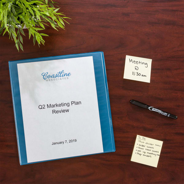 Q2 Marketing Plan Review Binder