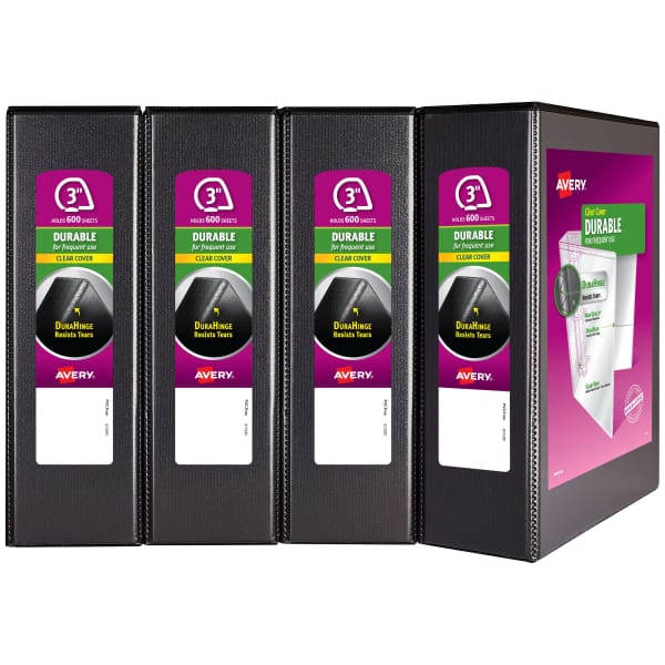 3" Durable View Binder