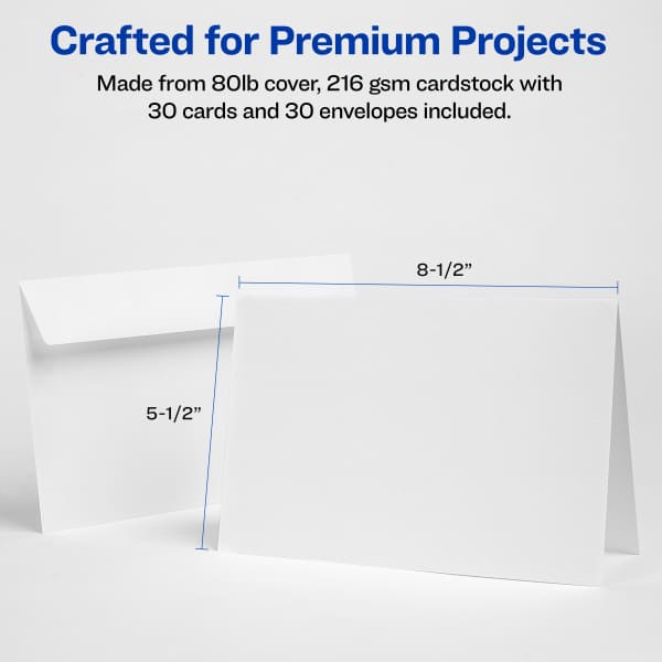 avery-r-greeting-cards-with-envelopes-half-fold-5-1-2-x-8-1-2-matte-white-30-blank-greeting-cards-8316-avery-com