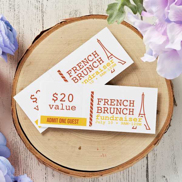 Printable tickets with stubs 2 1 8 x 5 1 2 16431 avery