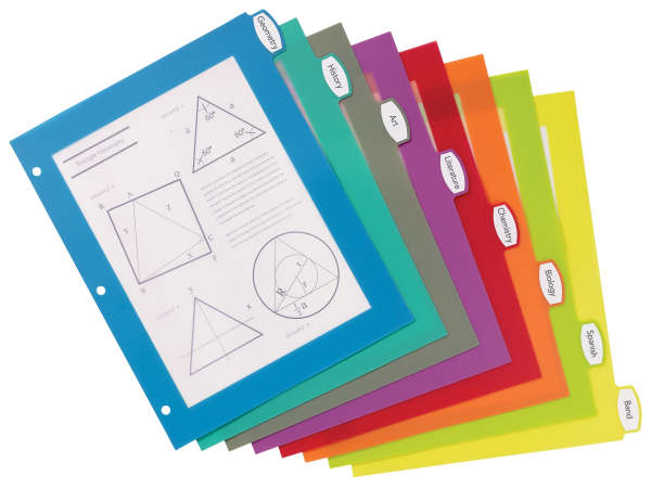 Avery® Ultralast™ Big Tab™ Plastic Dividers, 8