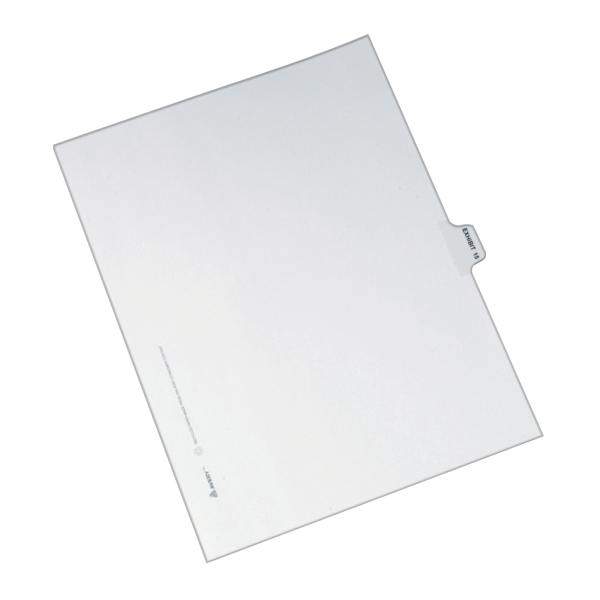 Avery Individual Legal Exhibit Dividers - Avery Style