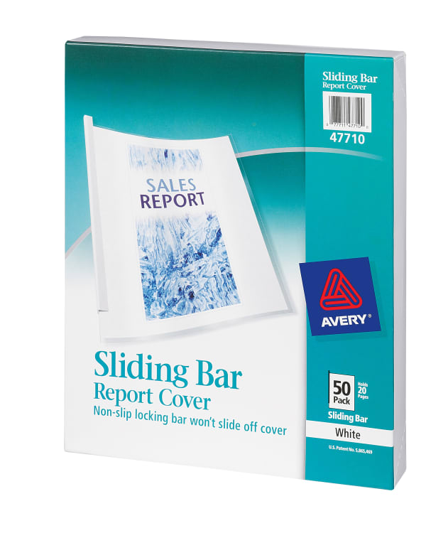 Avery Report Cover - 1/8 Avery Report Cover - 1/8
