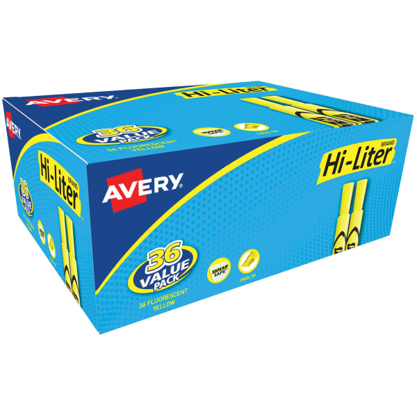 Hi-Liter&reg; Desk-Style Highlighters