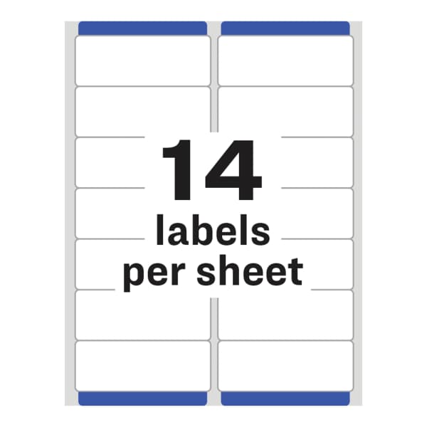Avery Easy Peel Address Labels 1-1/3
