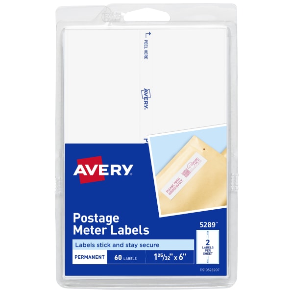 Postage Meter Labels for Personal Post Office