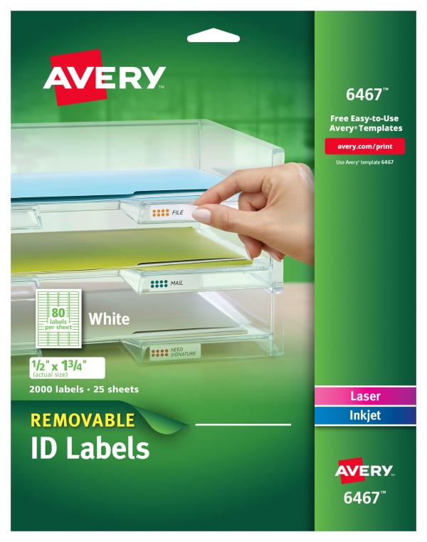 Removable ID Labels