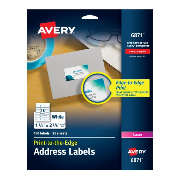 Address Labels with Sure Feed