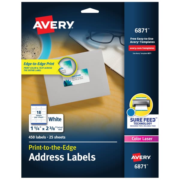 Address Labels with Sure Feed