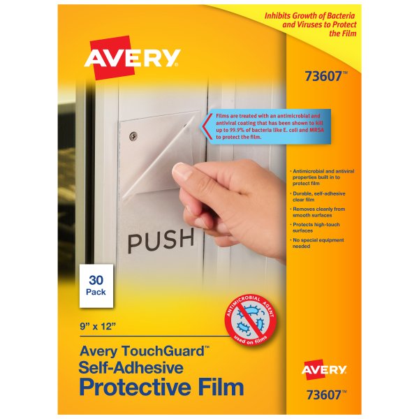 TouchGuard Protective Film Sheet, 9