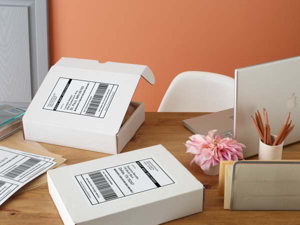 Avery Shipping Address Labels, Laser Printers, 500 Labels, Full Sheet Labels, Permanent Adhesive (91200) - Avery Shipping Address Labels, Full Sheet Labels, Permanent, 500 Labels (91200)