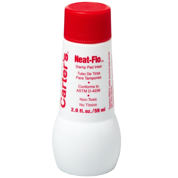 Carter's® Neat-Flo™ Red Stamp Pad Inker