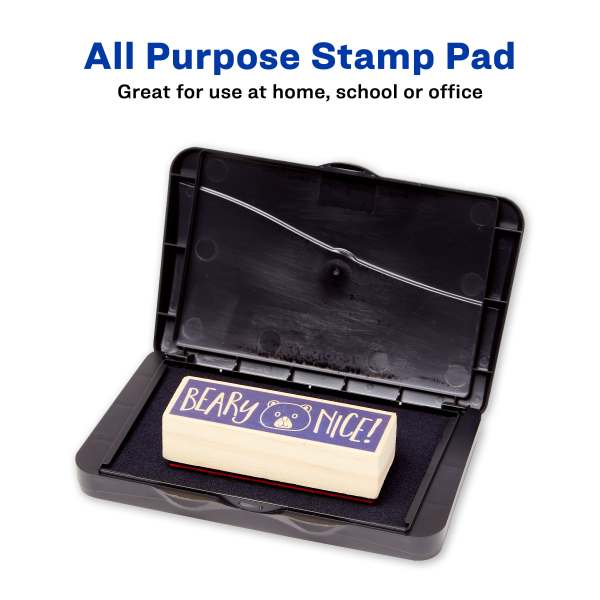 Foam Black Stamp Pad, 2.75