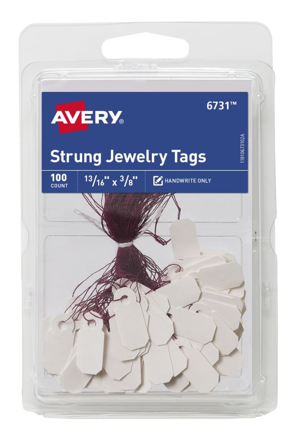 Avery printable jewelry tags hotsell