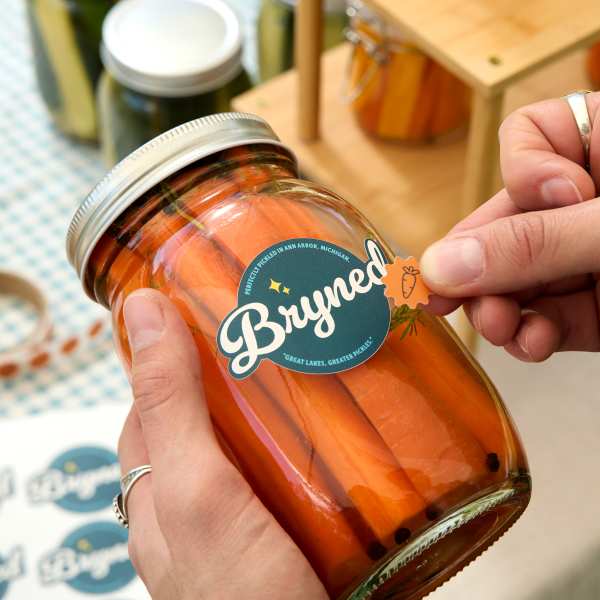Avery WePrint Sheet Custom Printing - Pickled Carrot Labels