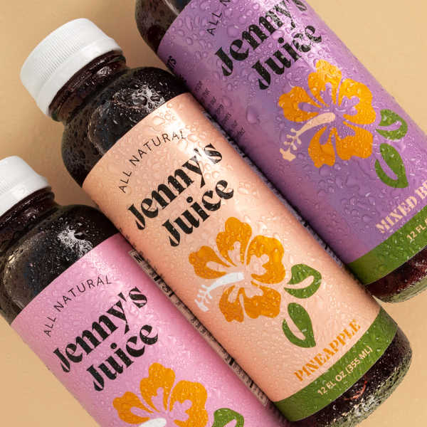 Custom Printed Durable White Film Jenny's Juice Labels | Avery WePrint™