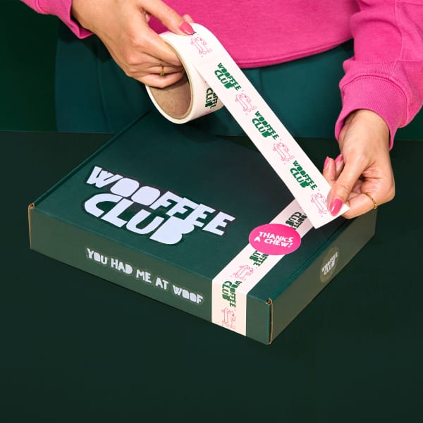 Custom Removable Wooffee Club Rectangle Roll Labels | Avery WePrint™