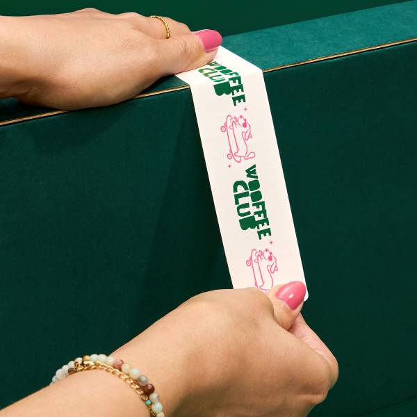 Wooffee Club Roll Packaging Labels | Avery WePrint™