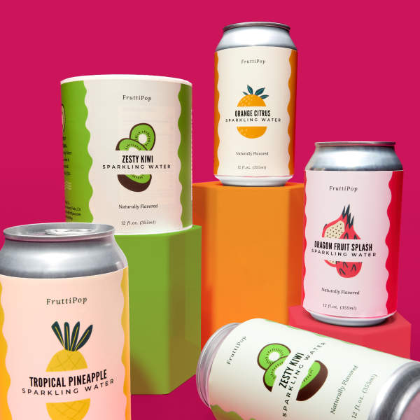Avery WePrint Custom Printing - Sparkling Water Roll Labels
