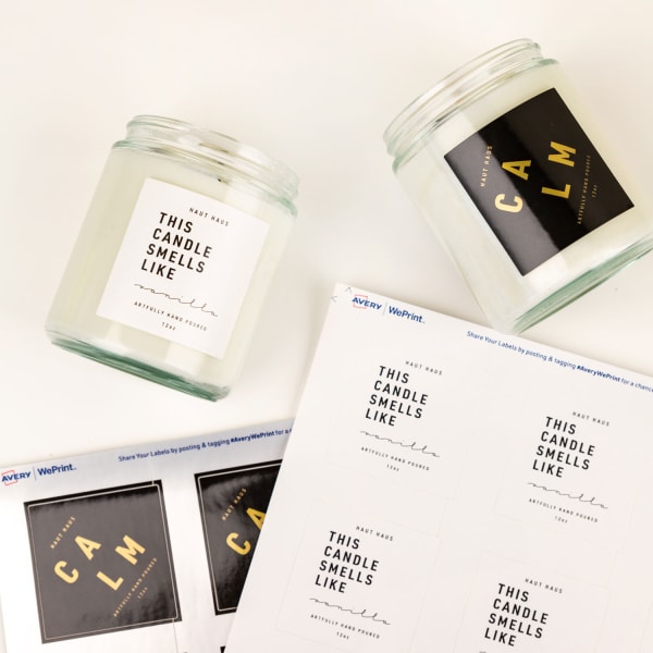 CandleScience  & Avery WePrint™