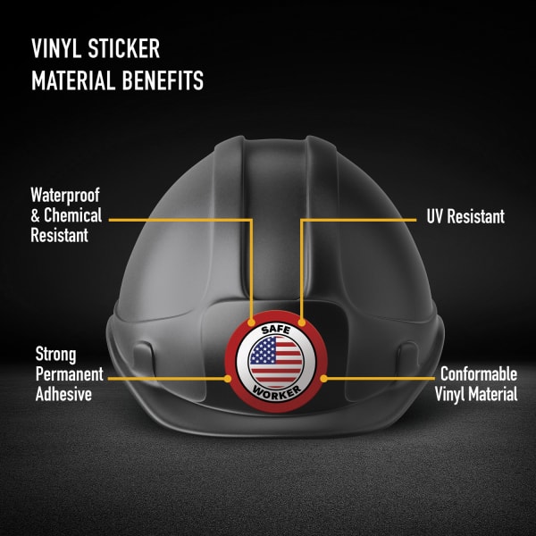 Custom Printed Hard Hat Stickers - Create Your Own Stickers | Avery WePrint™