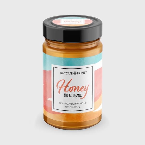 ry WePrint Custom Printed Labels- Rectangle Honey Label