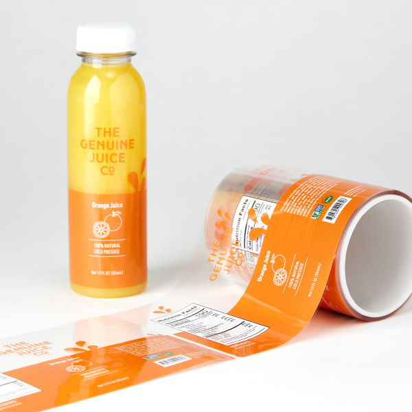 Custom Printed Clear Film Roll Labels | Avery WePrint™