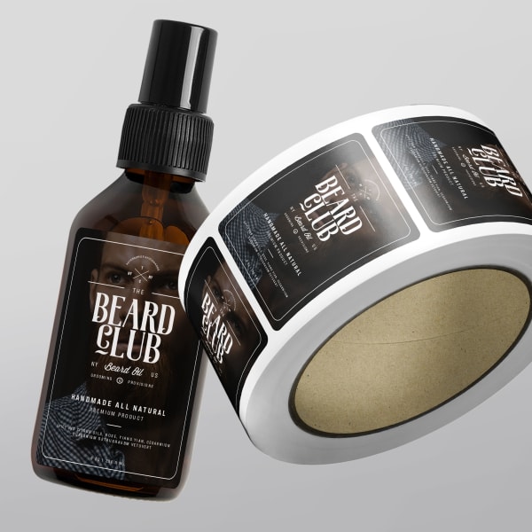 Custom Health & Beauty Labels