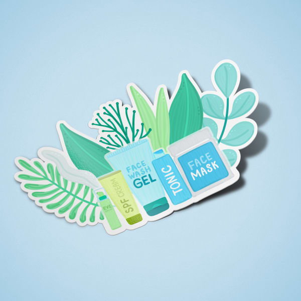 Custom Ornate Cosmetic Stickers| Avery WePrint™