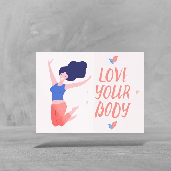 Custom Cosmetic Stickers- Love your body | Avery WePrint™